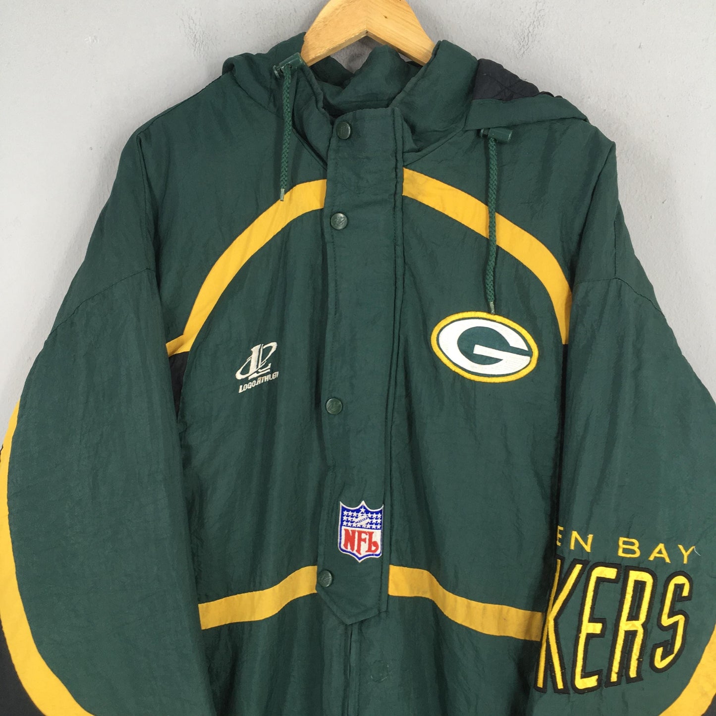 Green Bay Packers Football Bomber Jacket XLarge