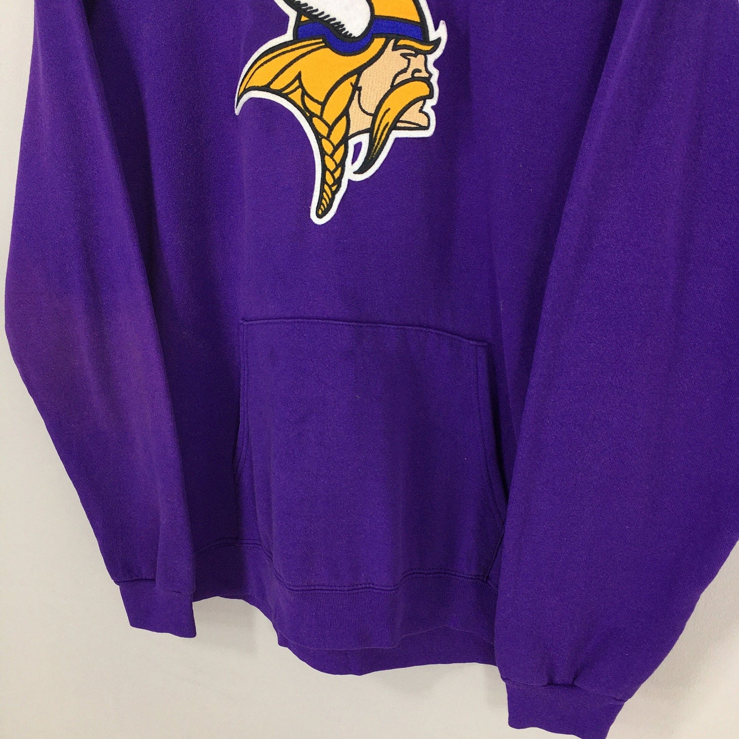 Minnesota Vikings NFL Rugby Purple Hoodie Large