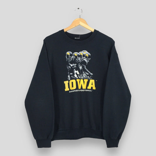 Iowa Hawkeyes Football Ncaa Sweatshirt Medium