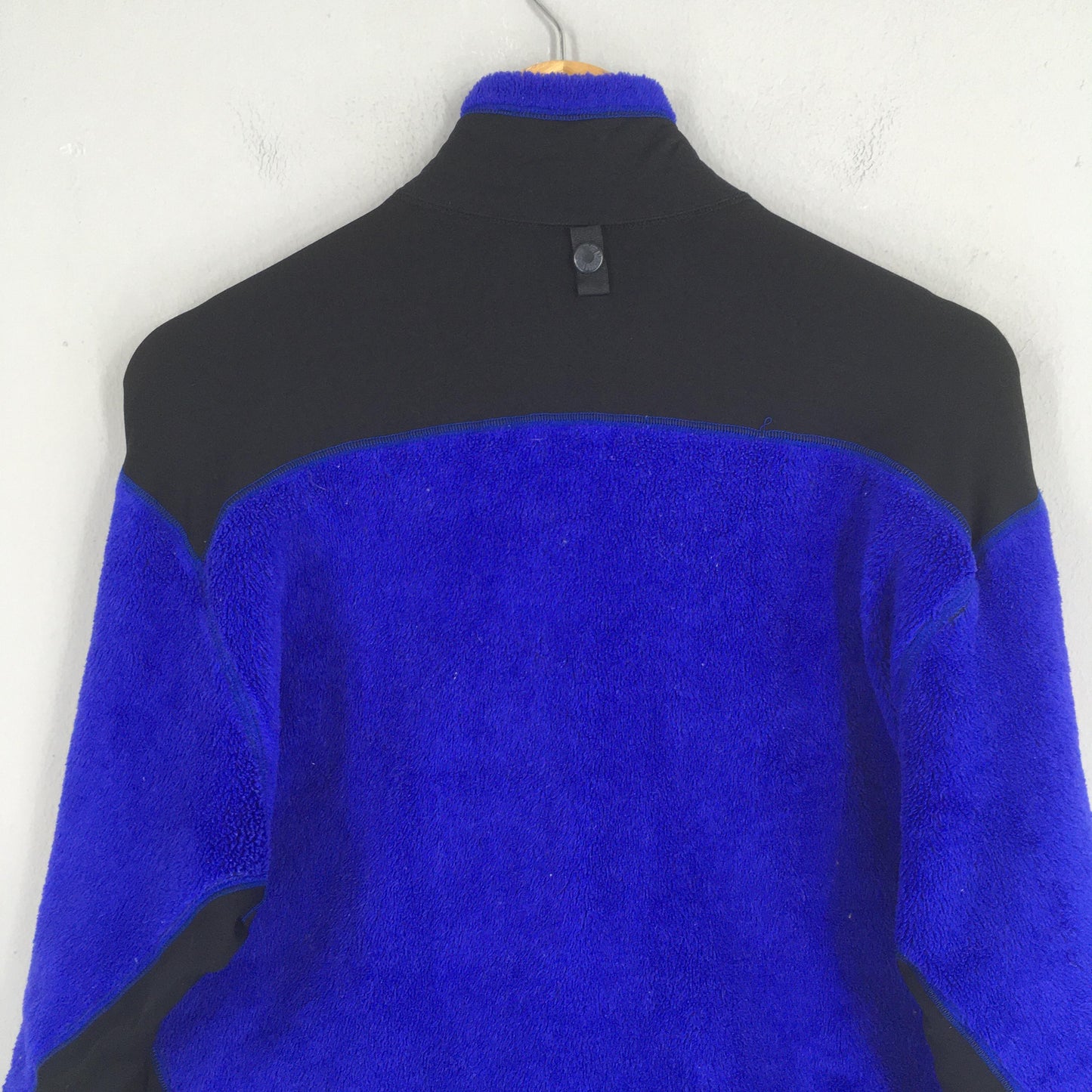 The North Face Blue Fleece Zipper Sweater Medium