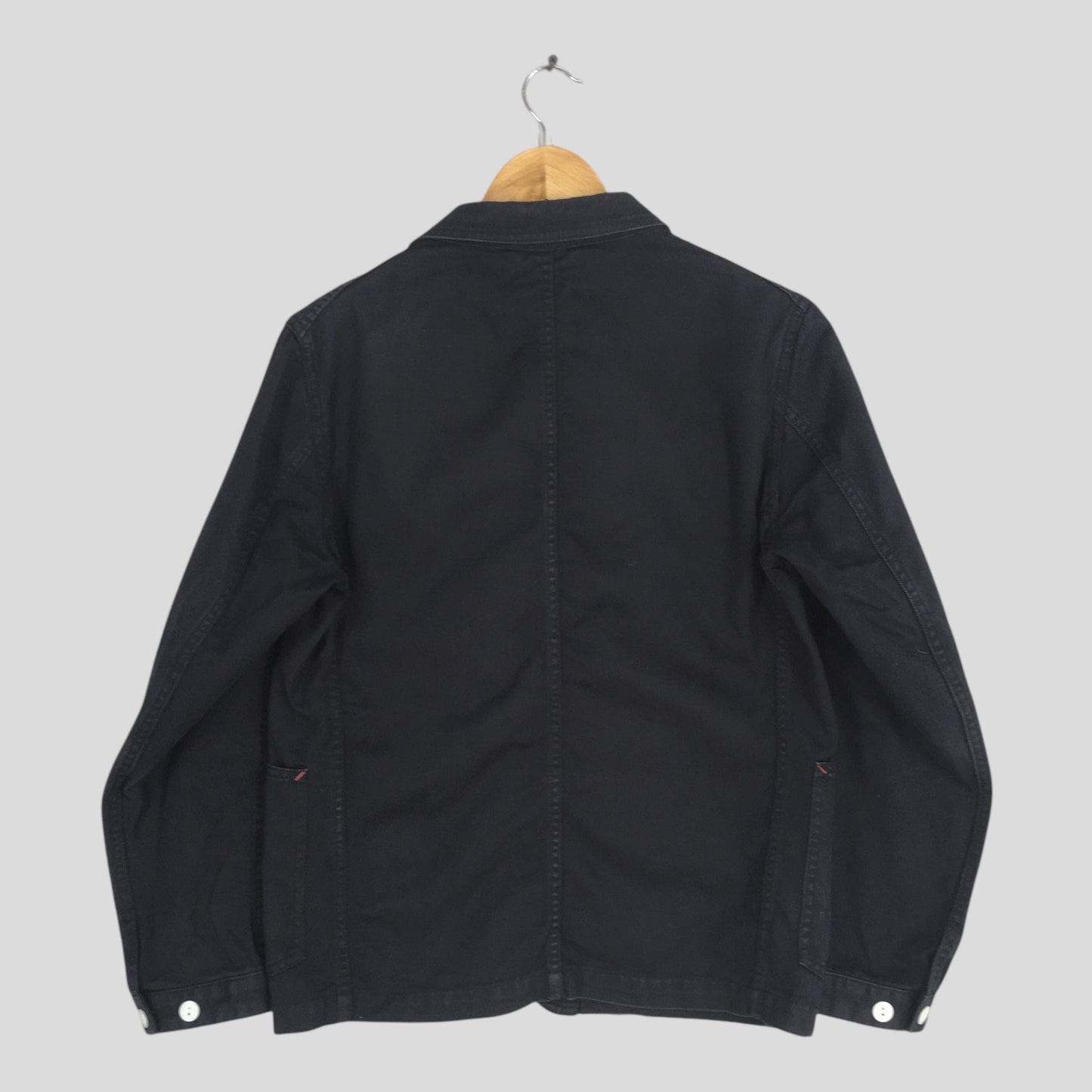 Ships Japan Black Workers Jacket Small