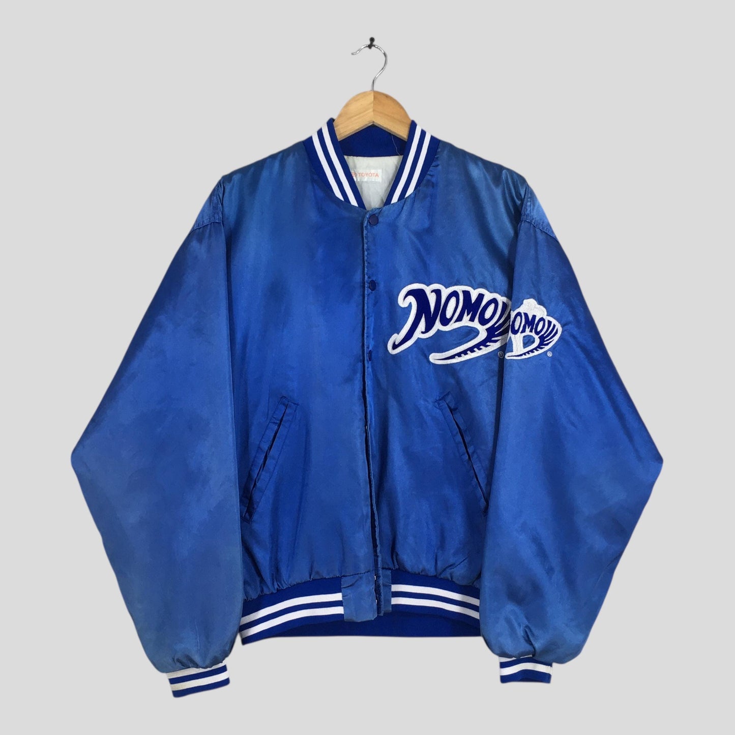 LA Dodgers MLB Stadium Varsity Satin Jacket XLarge