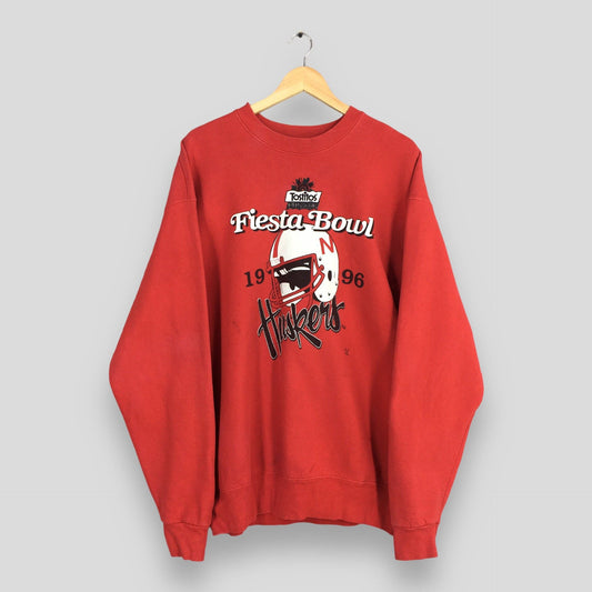 Nebraska Huskers Football Sweatshirt XLarge