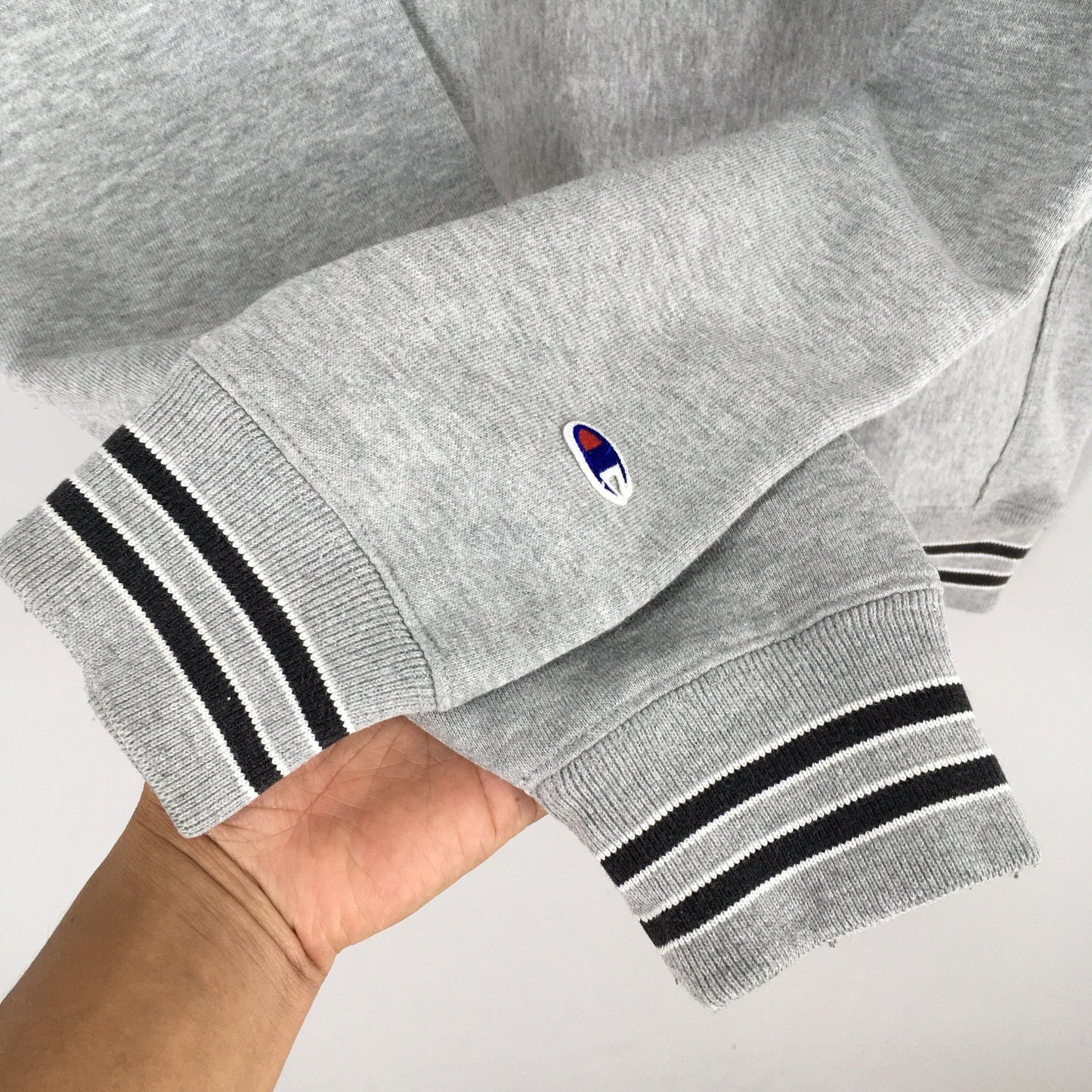 Champion Reverse Weave Gray Sweatshirt Medium