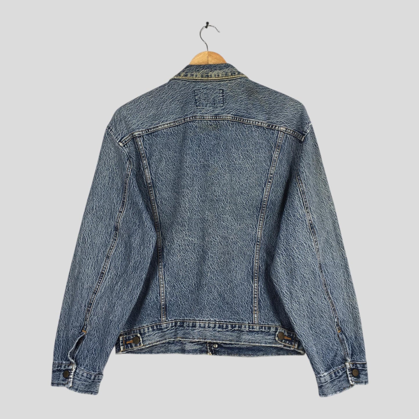 Wrangler 124MJ Denim Trucker Jacket Medium