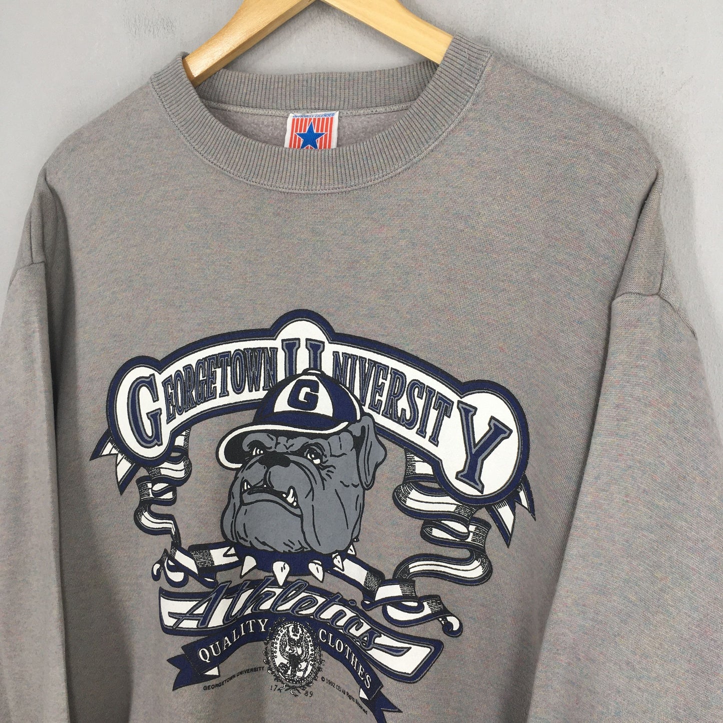 Georgetown University Gray Sweatshirt Large