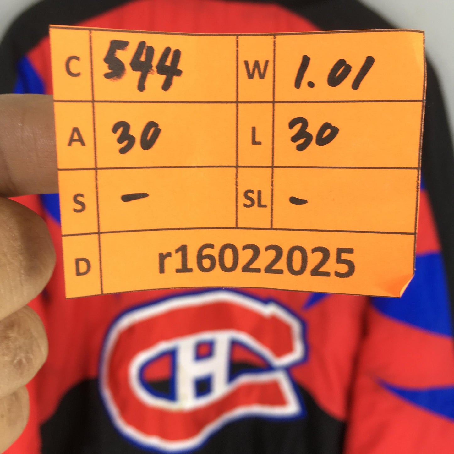 Montreal Canadiens NHL Windbreaker Jacket XLarge