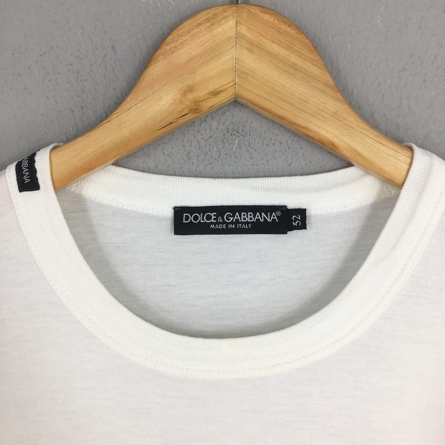 Dolce & Gabbana Steve McQueen White T shirt Medium