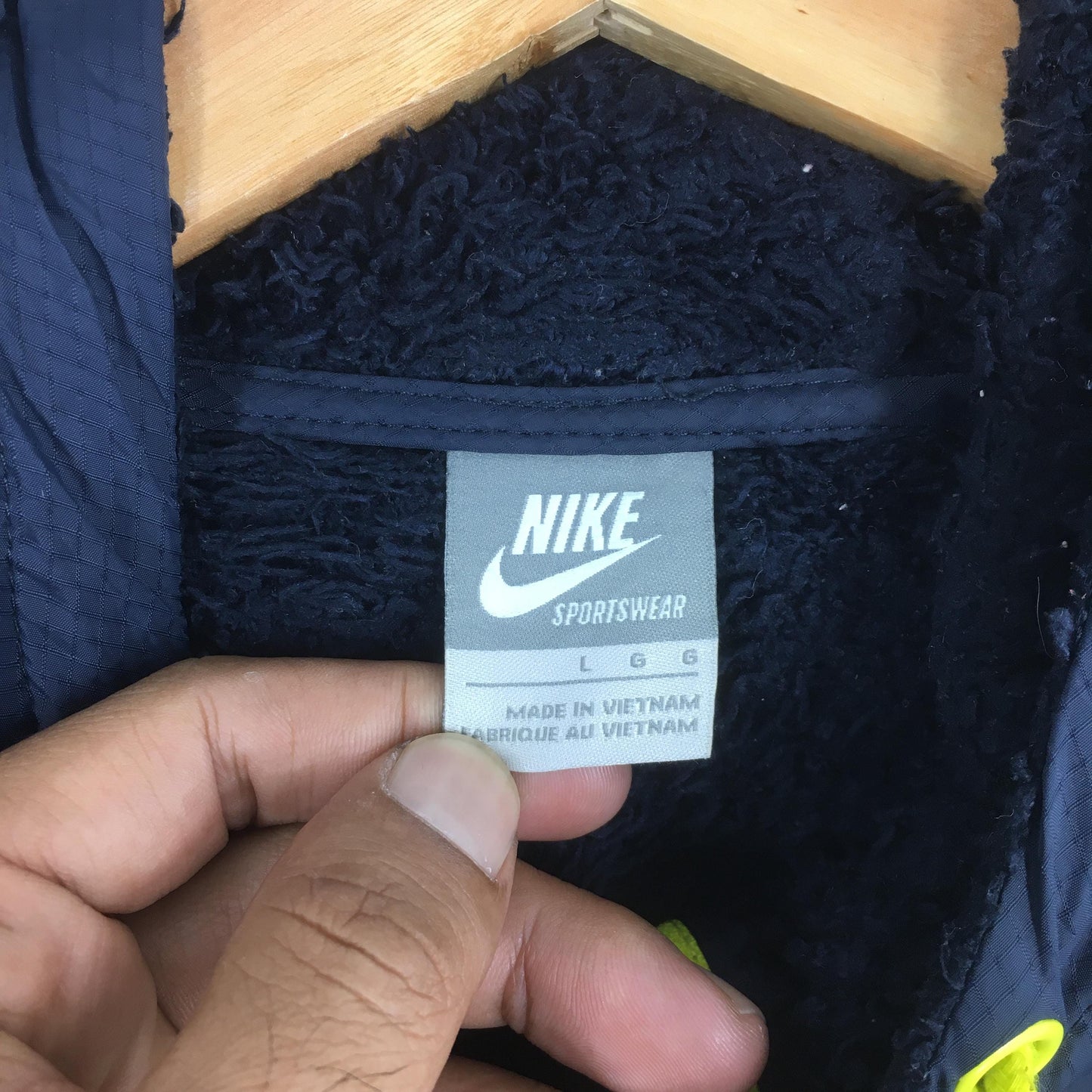 90s Nike Acg Fleece Polartec Hoodie Sweatshirt Large