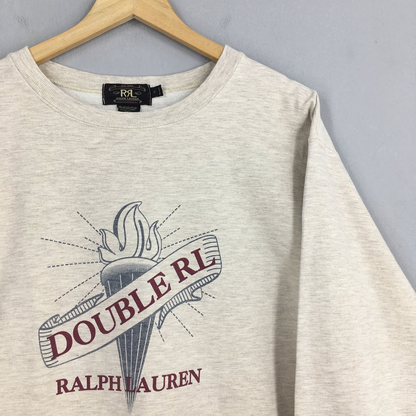 Polo Double RL Ralph Lauren Sweatshirt Small