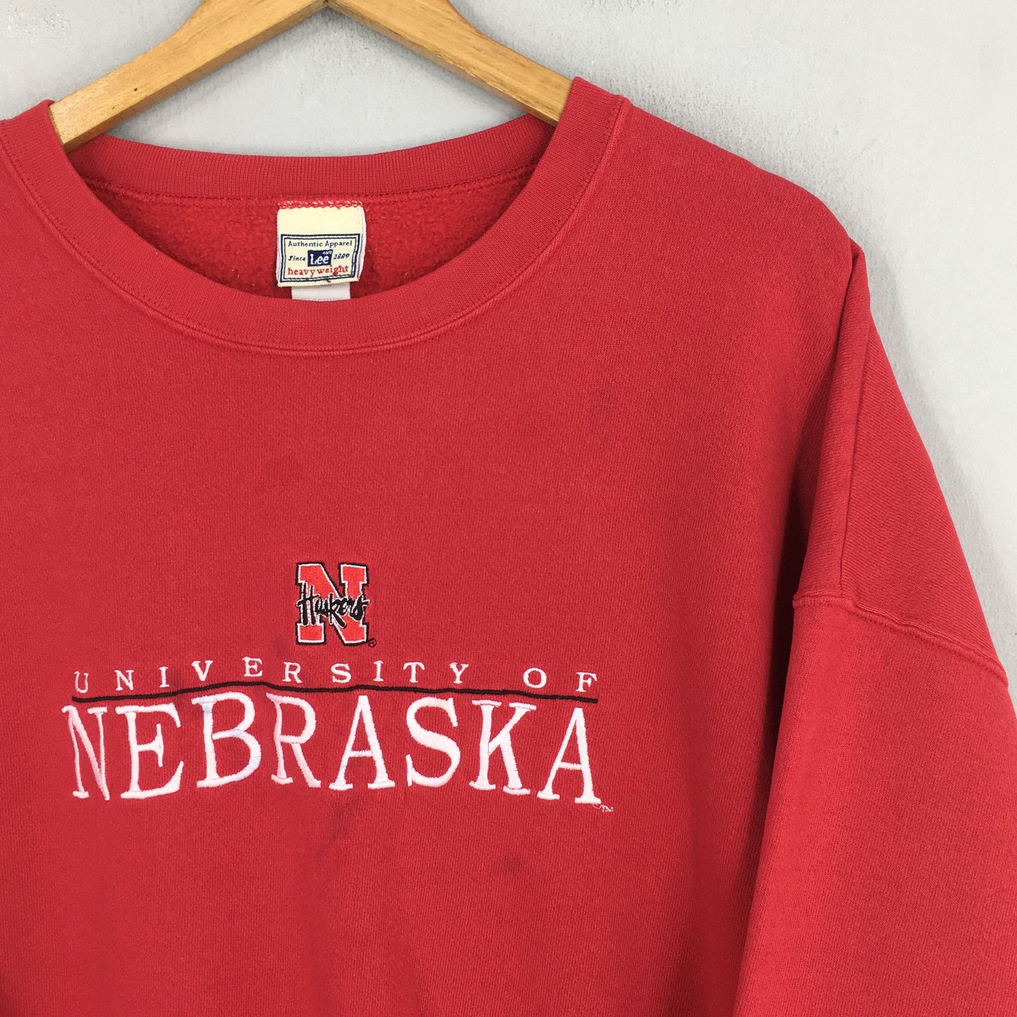 Nebraska Huskers Football Sweatshirt XXLarge