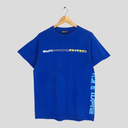 Sum Racing Car Japan Blue T shirt Medium