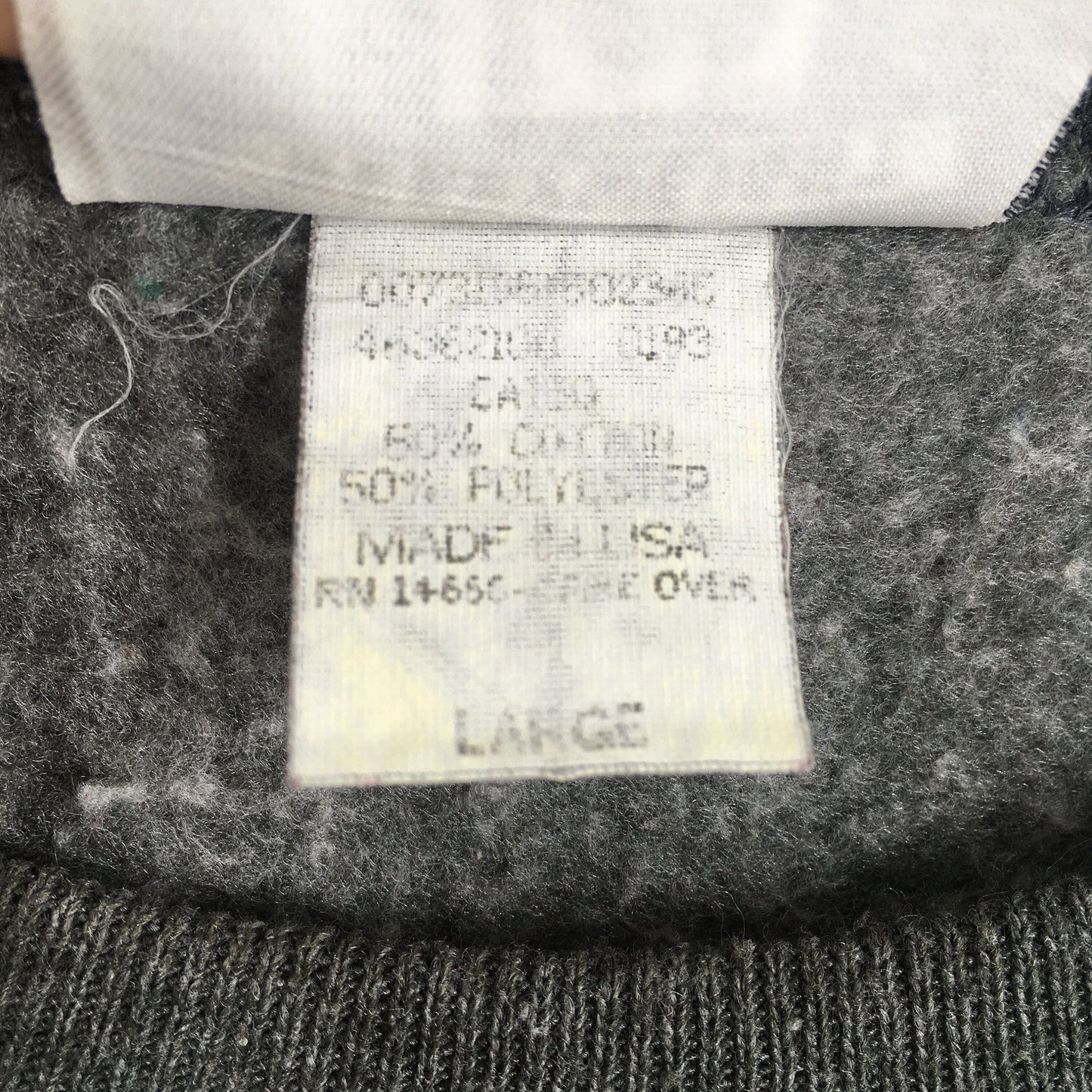 Boston State Gray Sweatshirt Large