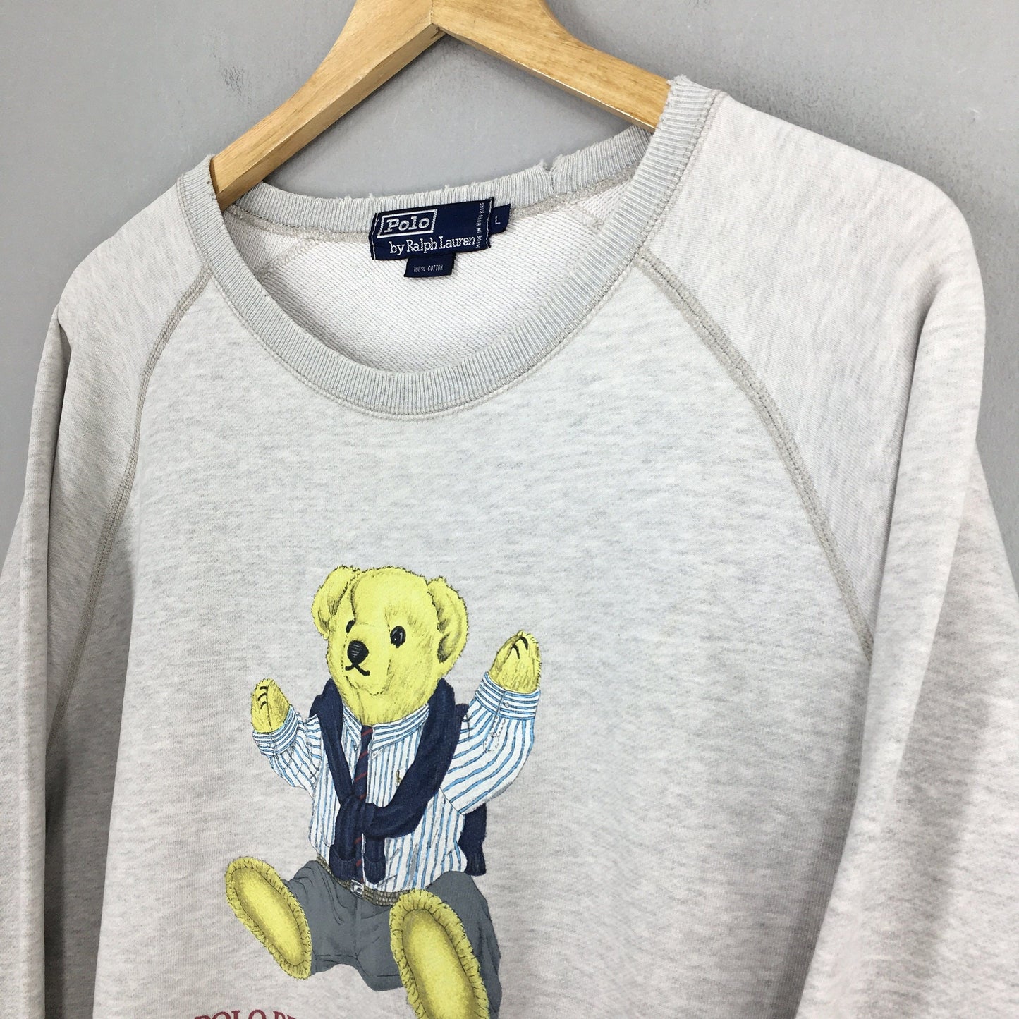 Polo Bear By Polo Sport Ralph Lauren Sweatshirt Large