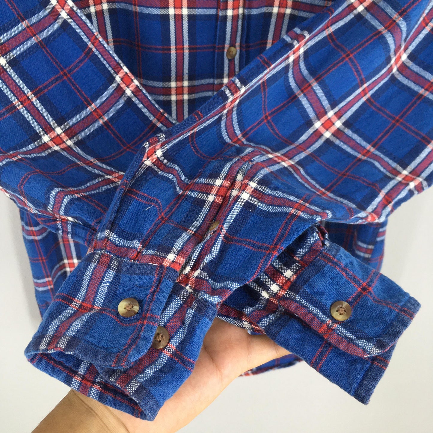 Gap Plaid Checkered Flannel Shirt Small