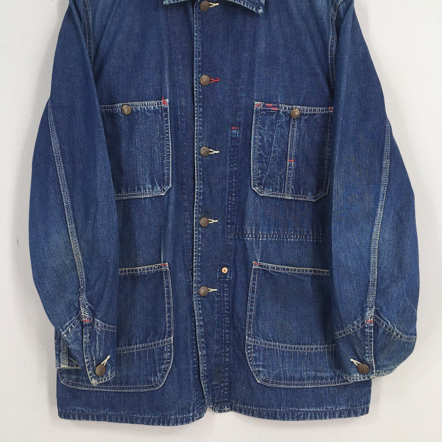 Blue Blue Japan Chore Denim Workers Jacket Medium