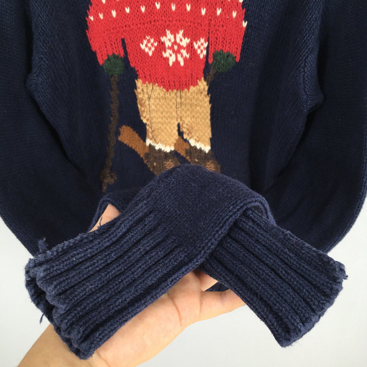 Polo Bear Ralph Lauren Knit Sweater Medium