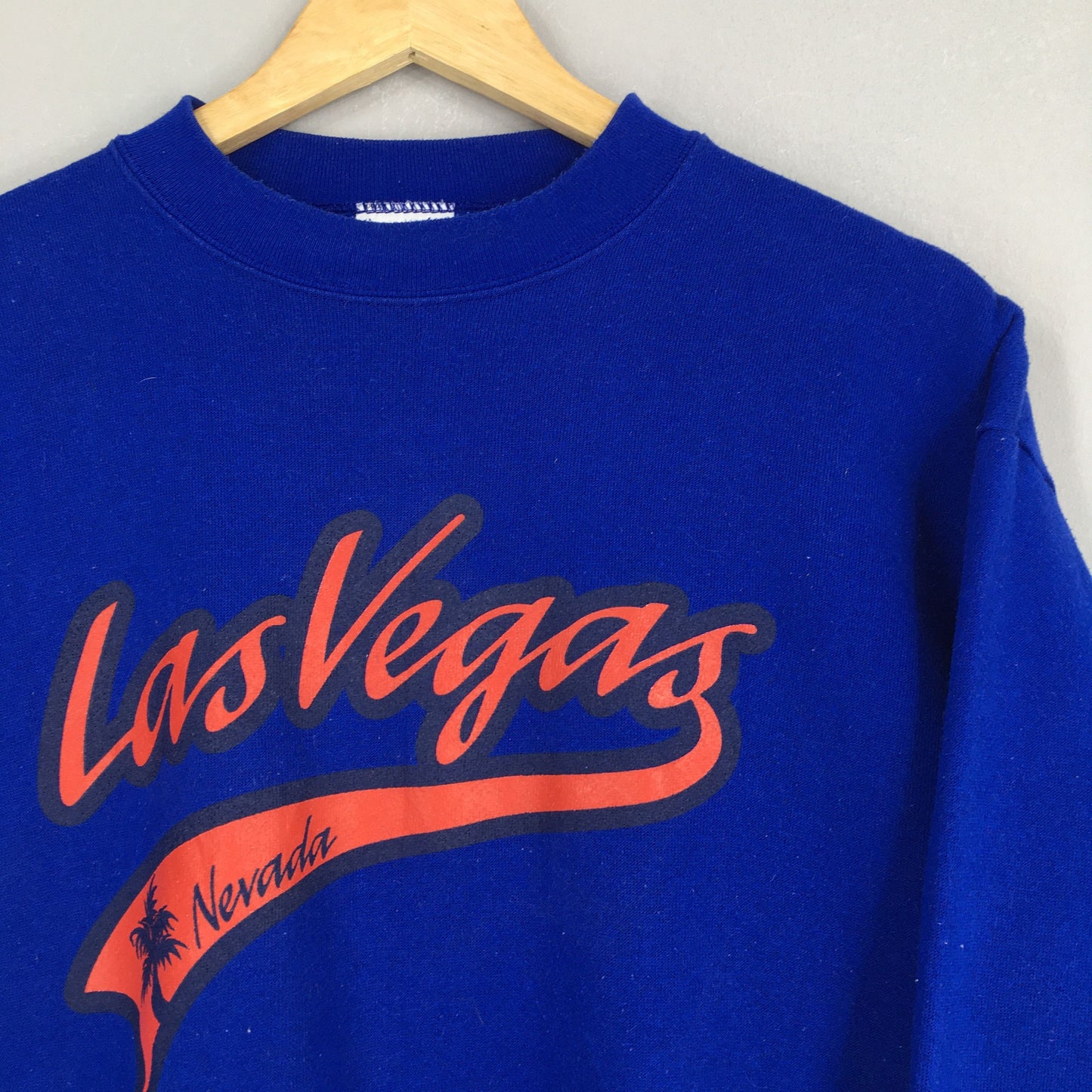 Las Vegas Nevada Blue Sweatshirt Medium