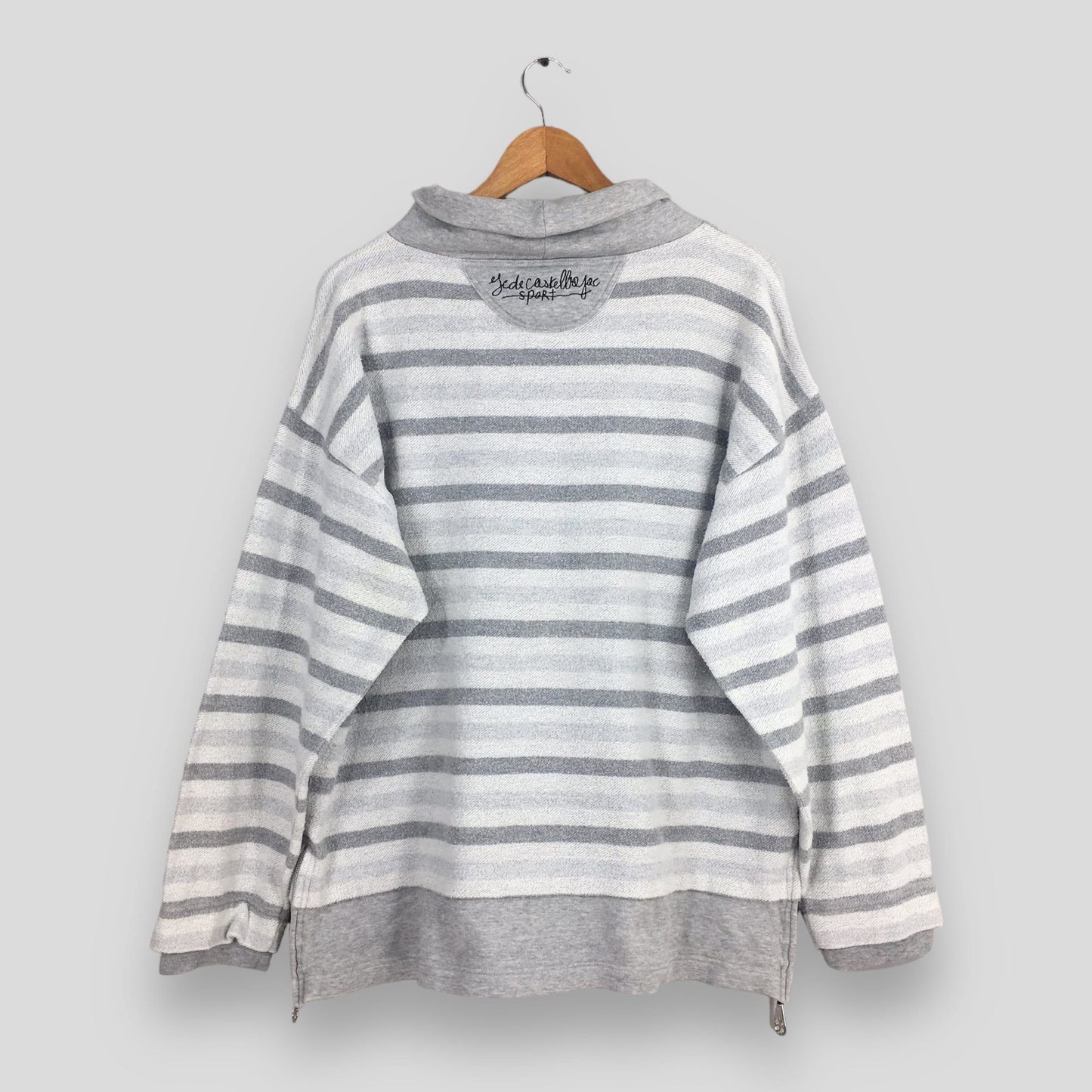 Jc De Castelbajac Sports Striped Sweatshirt XLarge