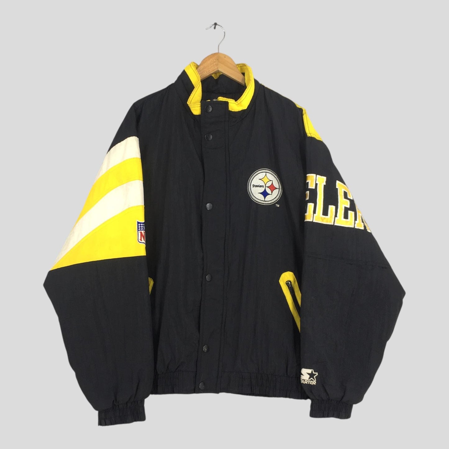 Pittsburgh Steelers NFL Football Jacket Large
