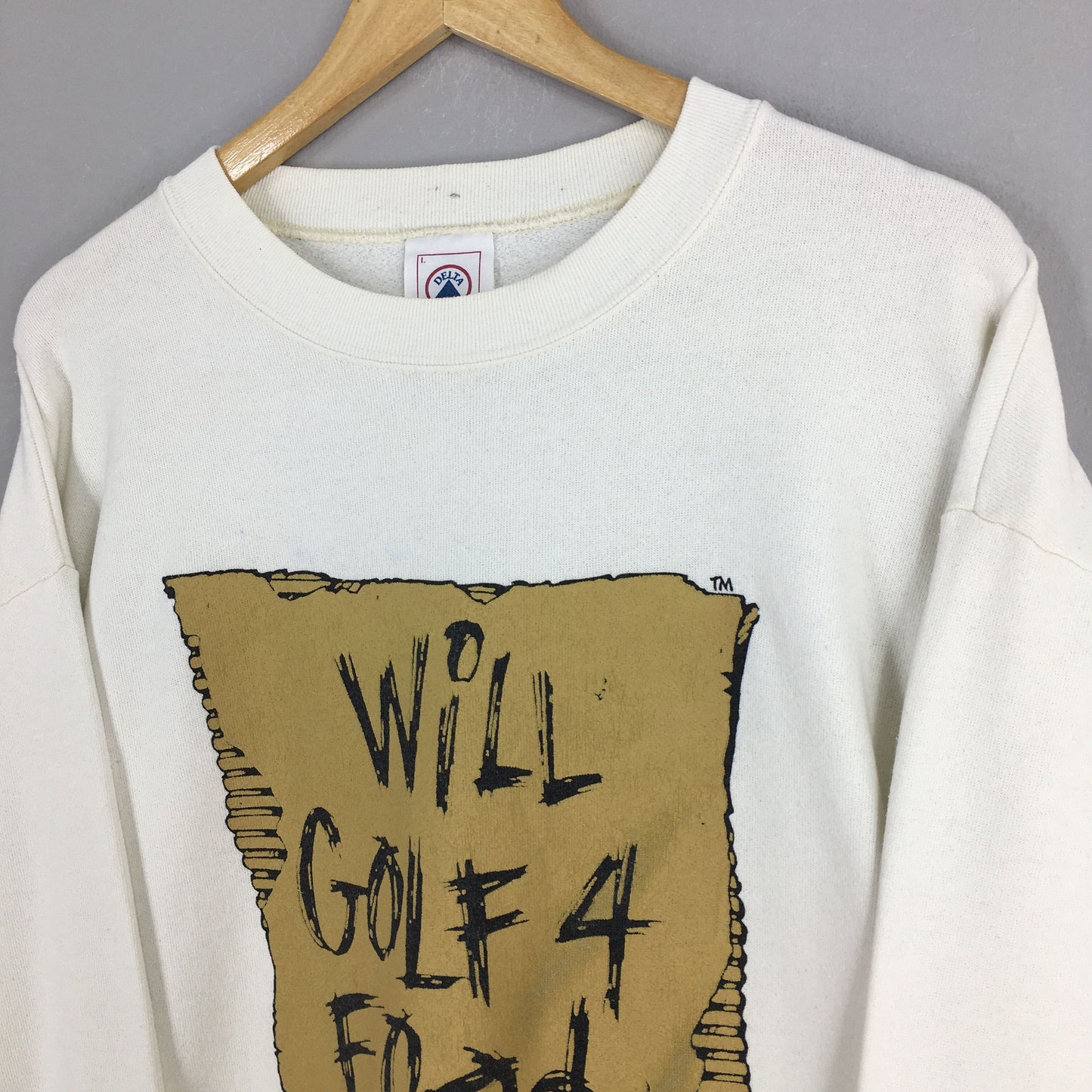 Will Golf 4 Food Sweatshirt Large