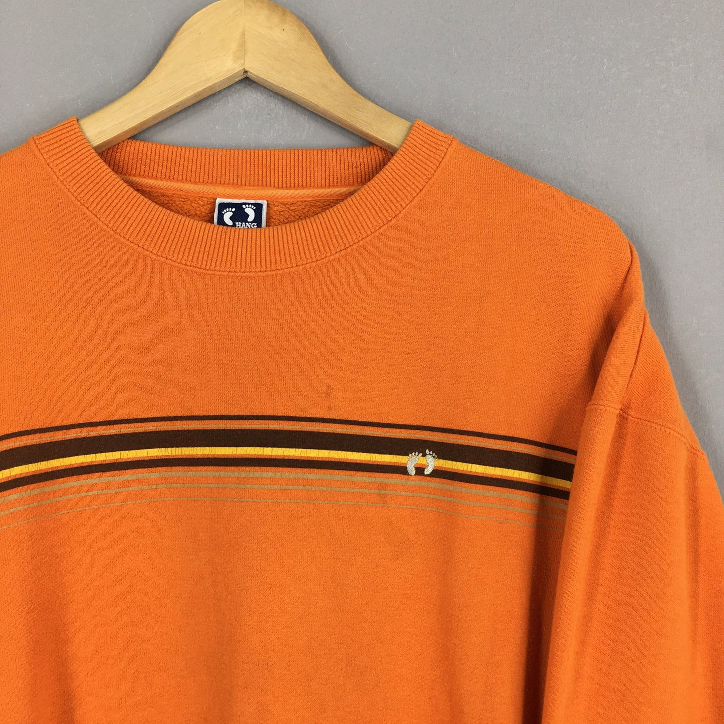 Hang Ten Orange Sweatshirt Large