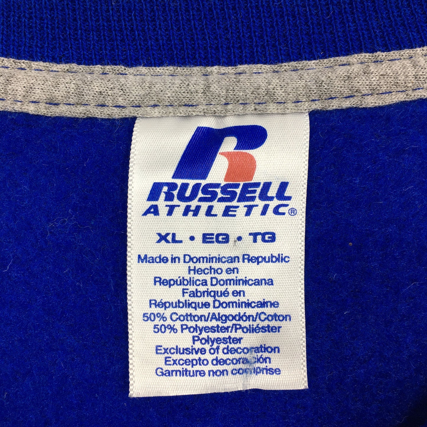 Russell Athletic Blue Sweatshirt XLarge