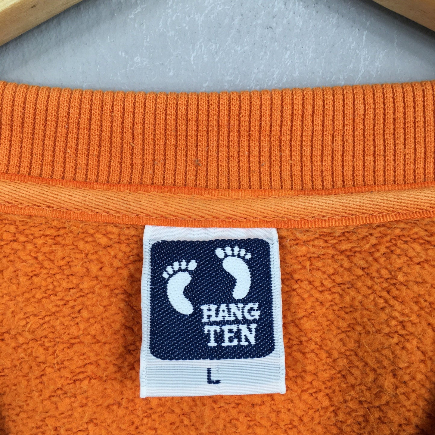 Hang Ten Orange Sweatshirt Large