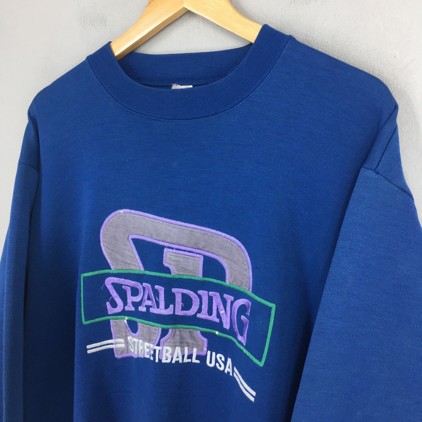 Spalding Sportswear Basketball Sweatshirt Large