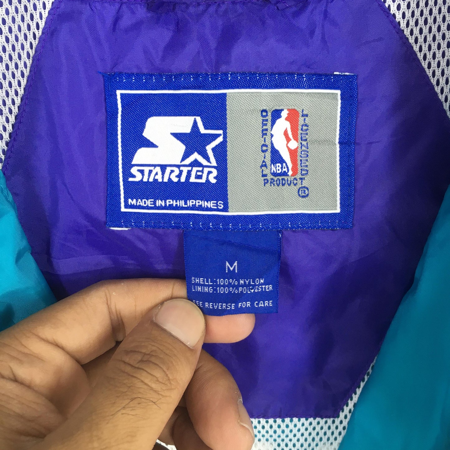 Charlotte Hornets Nba Basketball Jacket Medium