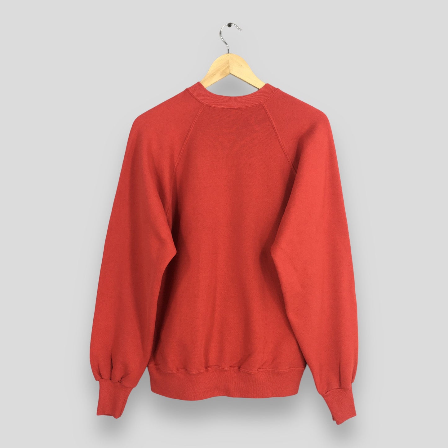 Jerzees Usa Plain Red Sweatshirt Large