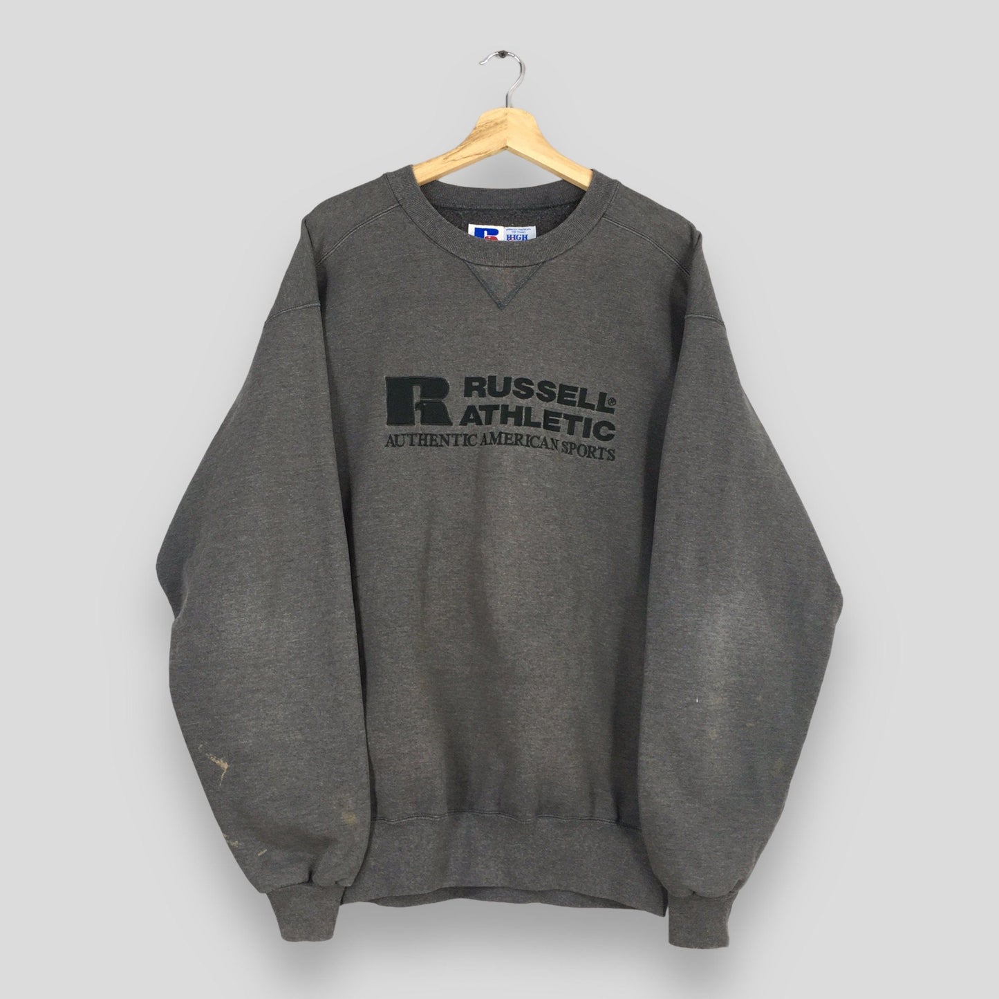 Russell Athletic Gray Sweatshirt Large