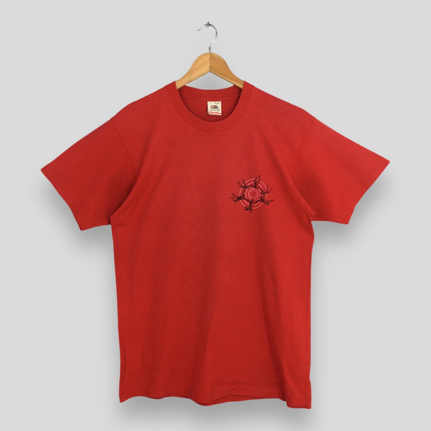 Parachute Ride Red T shirt Large