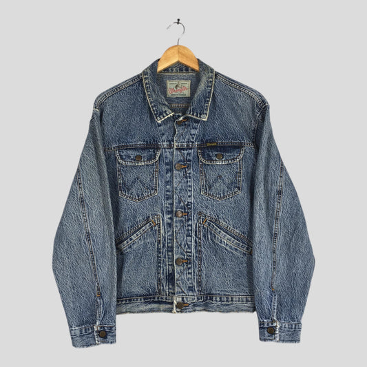 Wrangler 124MJ Denim Trucker Jacket Medium