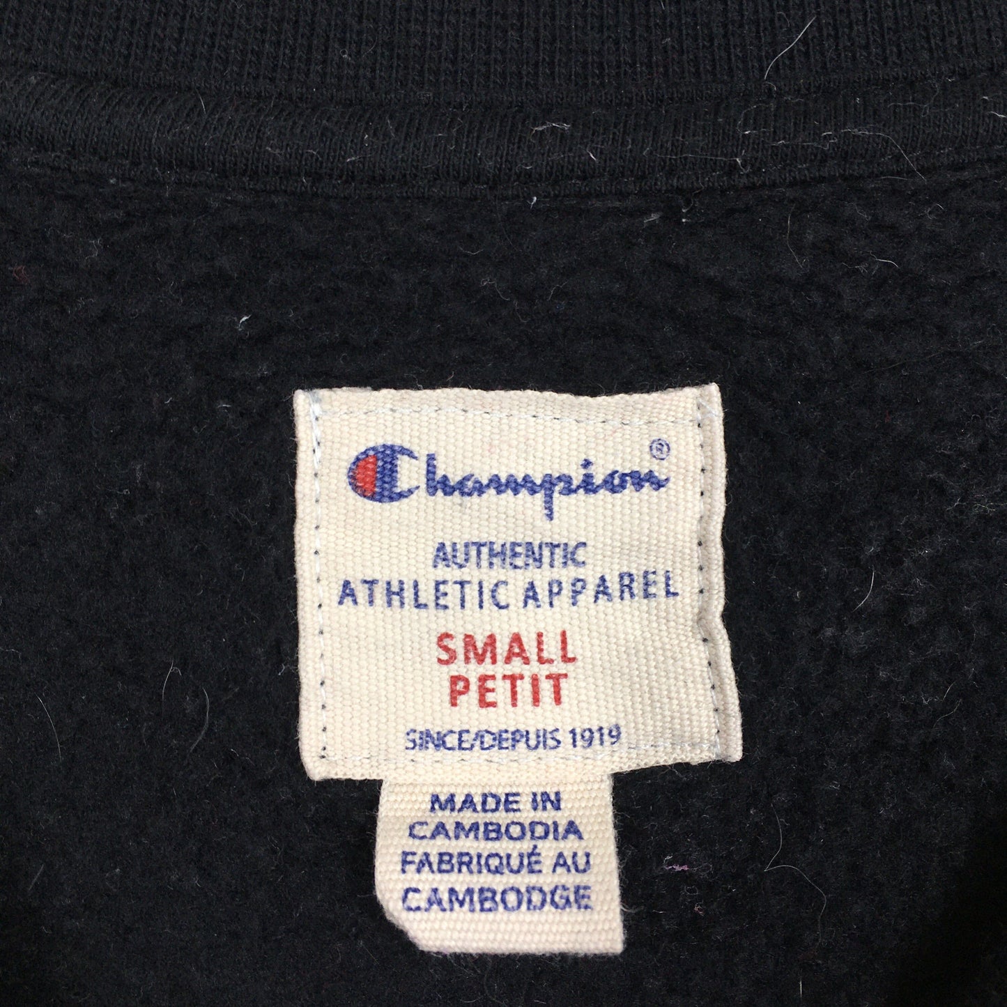 Champion Authentic Apparel Black Jumper S