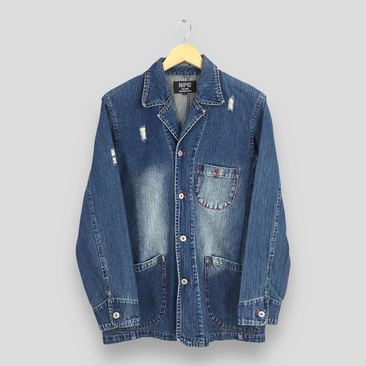 Nepuca Workers Denim Jacket Large