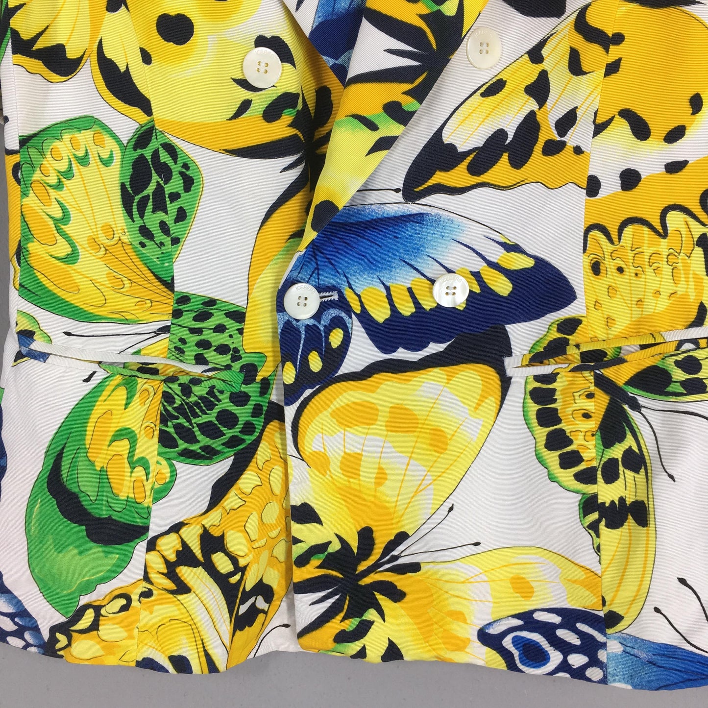 Iceberg Button Ladies Double Breasted Coat Small