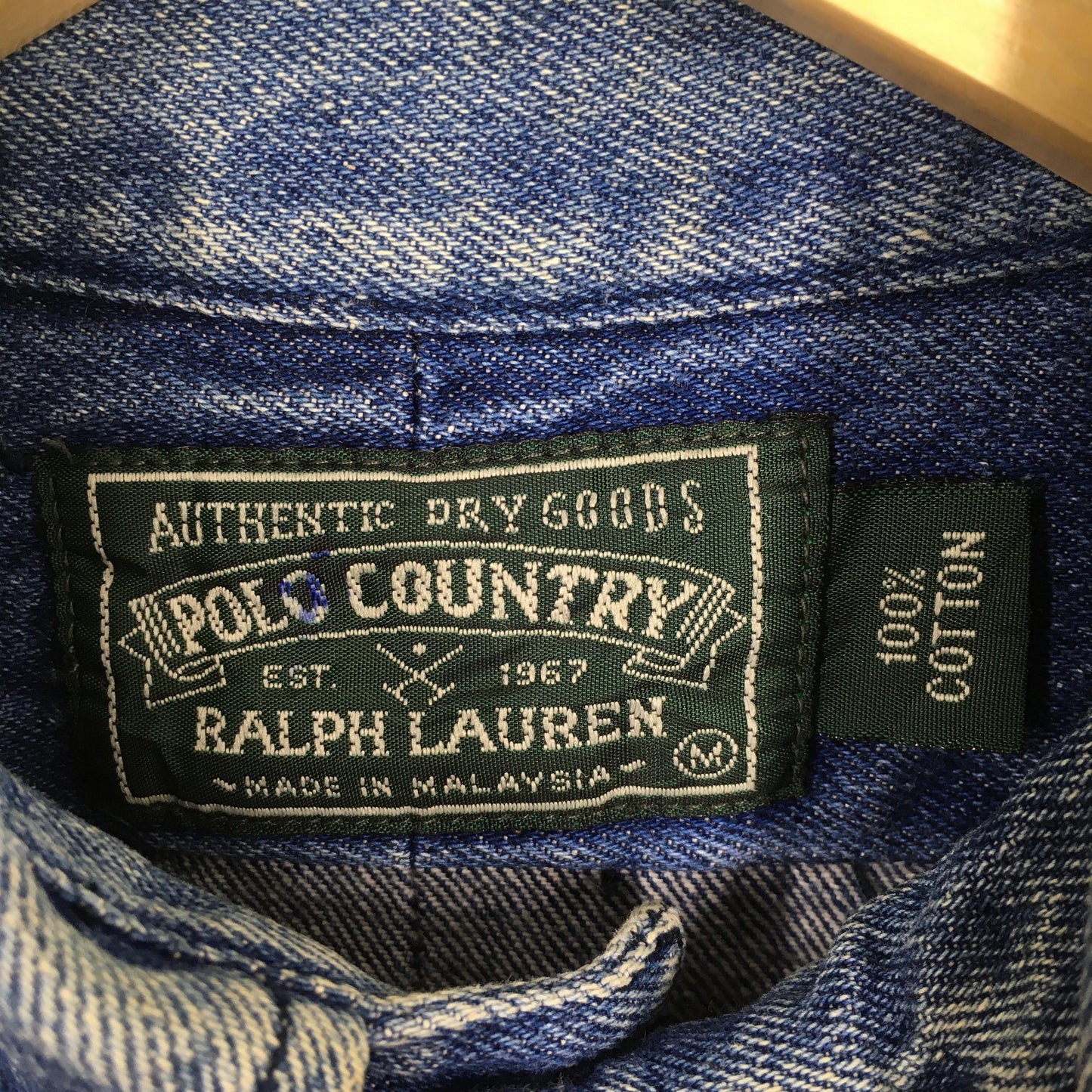 Polo Country Ralph Lauren Jeans Shirt Medium