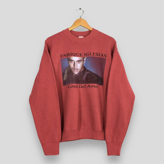 Retro Enrique Iglesias Sweatshirt Large