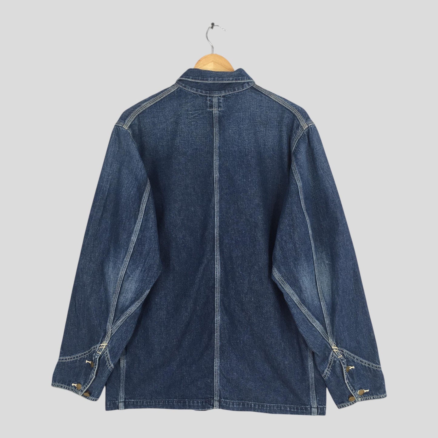 Lee Sanforized Denim Worker Jacket Medium