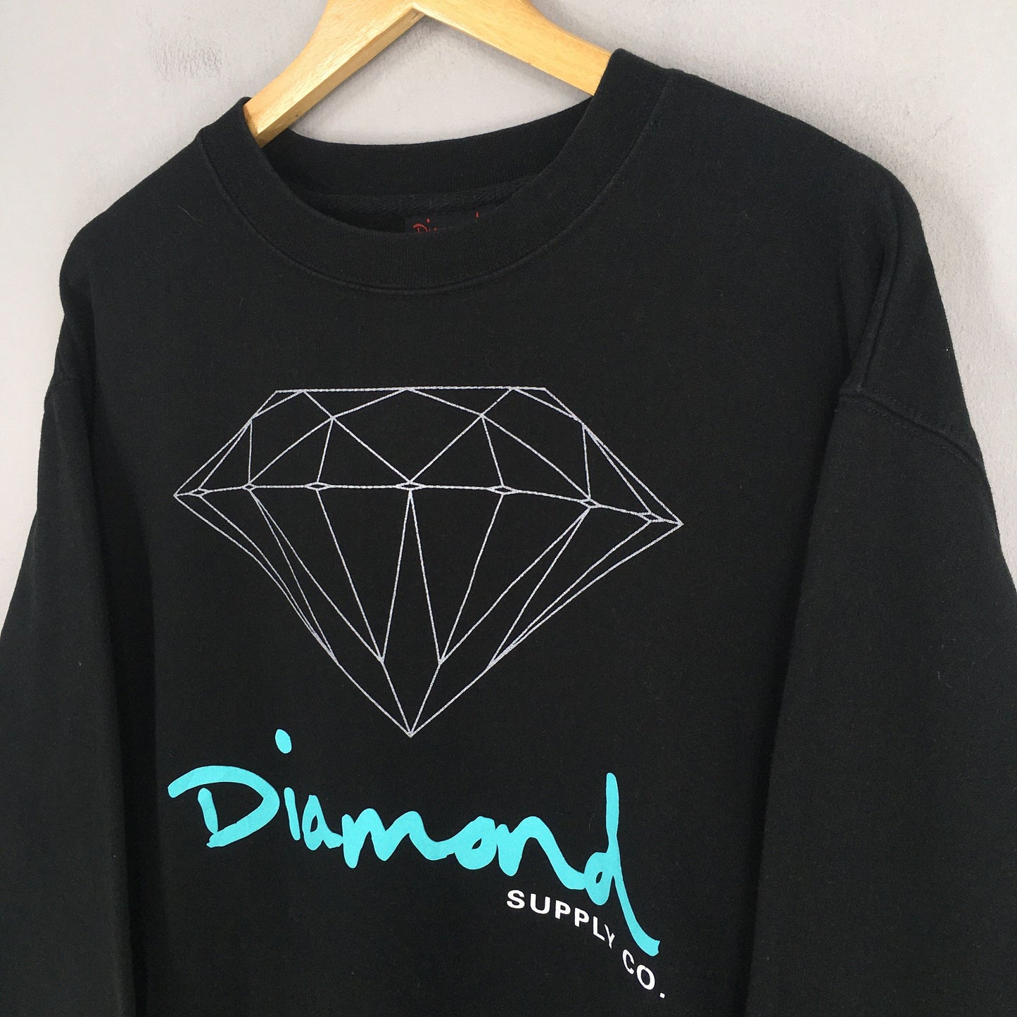 Diamond Supply Co Black Sweater Large