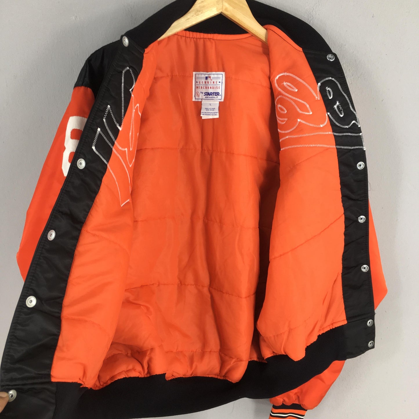 Baltimore Orioles MLB Satin Jacket Large