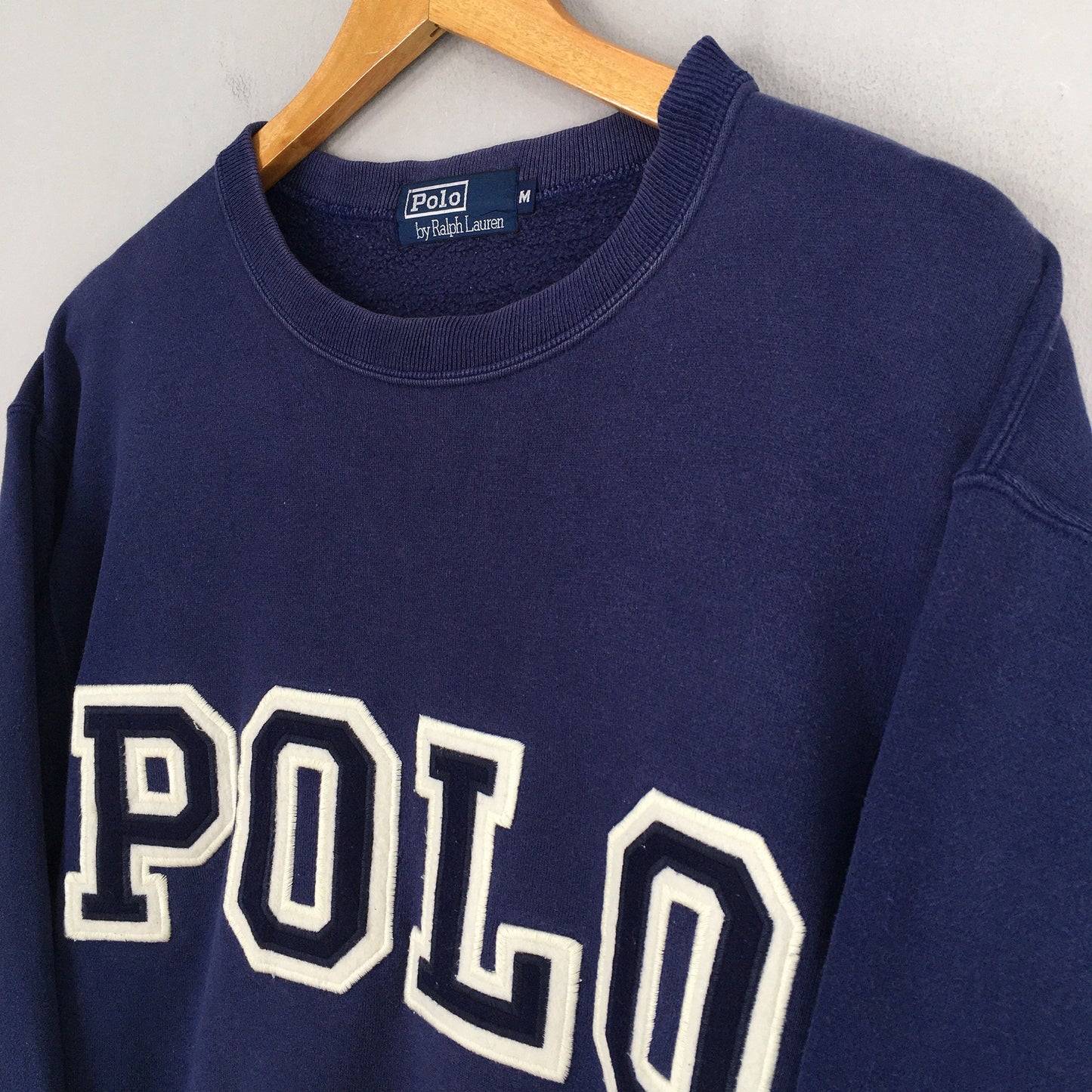 Polo Ralph Lauren Spell Out Sweater Medium