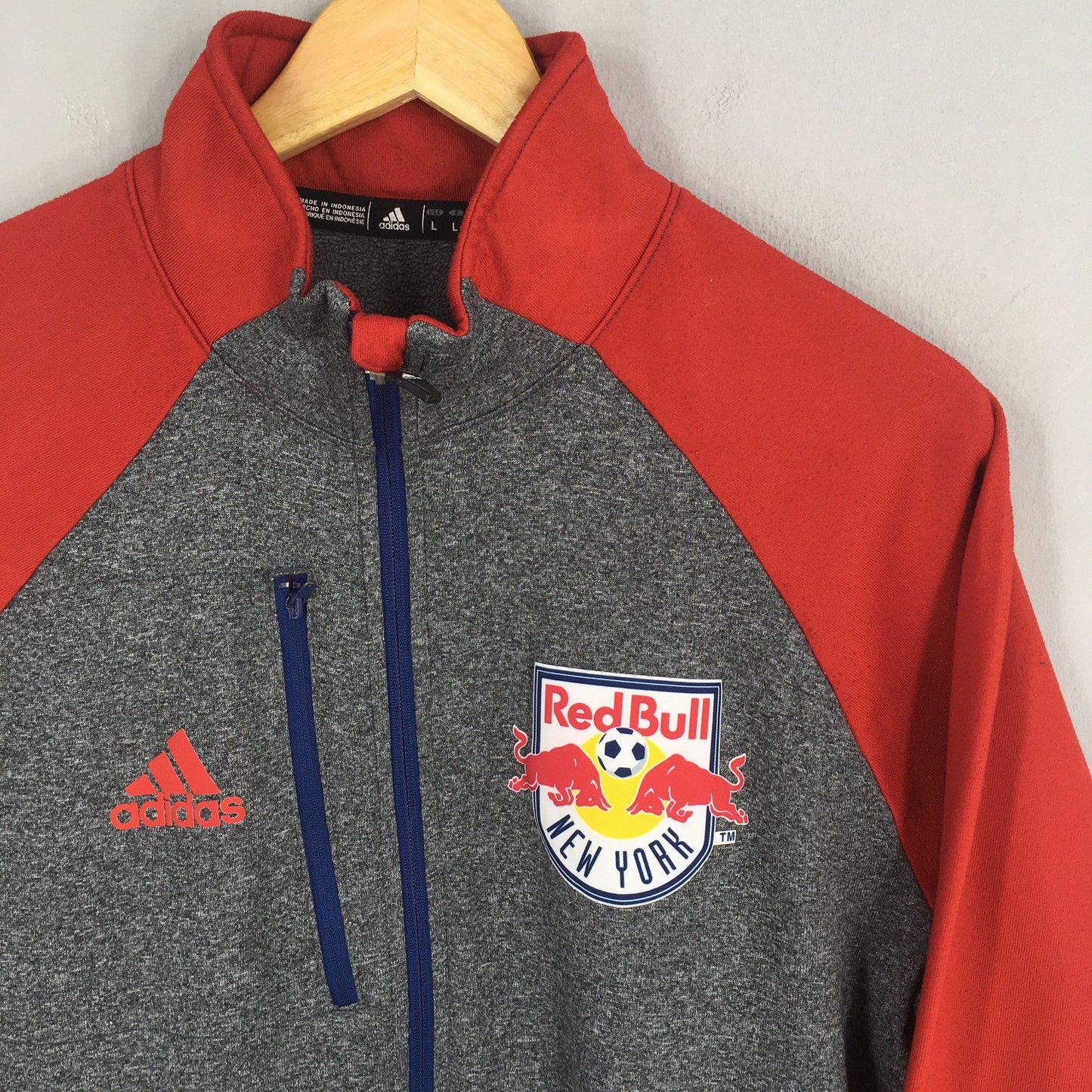 Adidas Equipment Redbull Logo Zipper Large