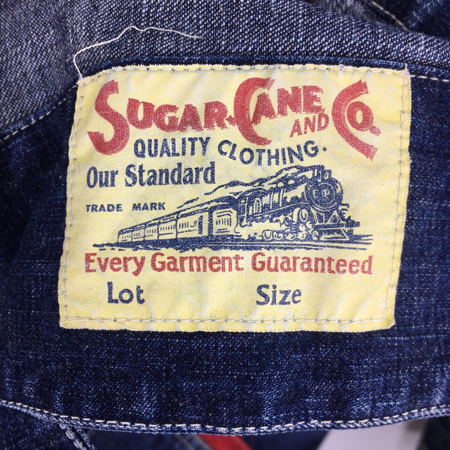 Sugar Cane Workers Denim Japan Jacket