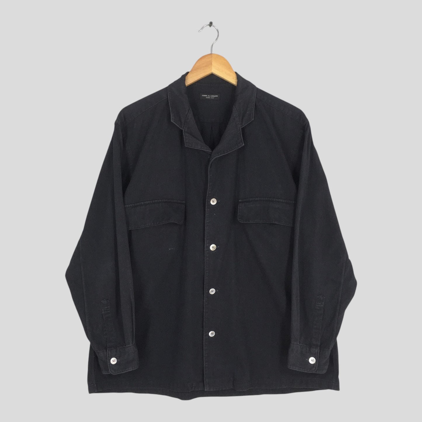 Comme Des Garcons Homme Plus Black Shirt XLarge
