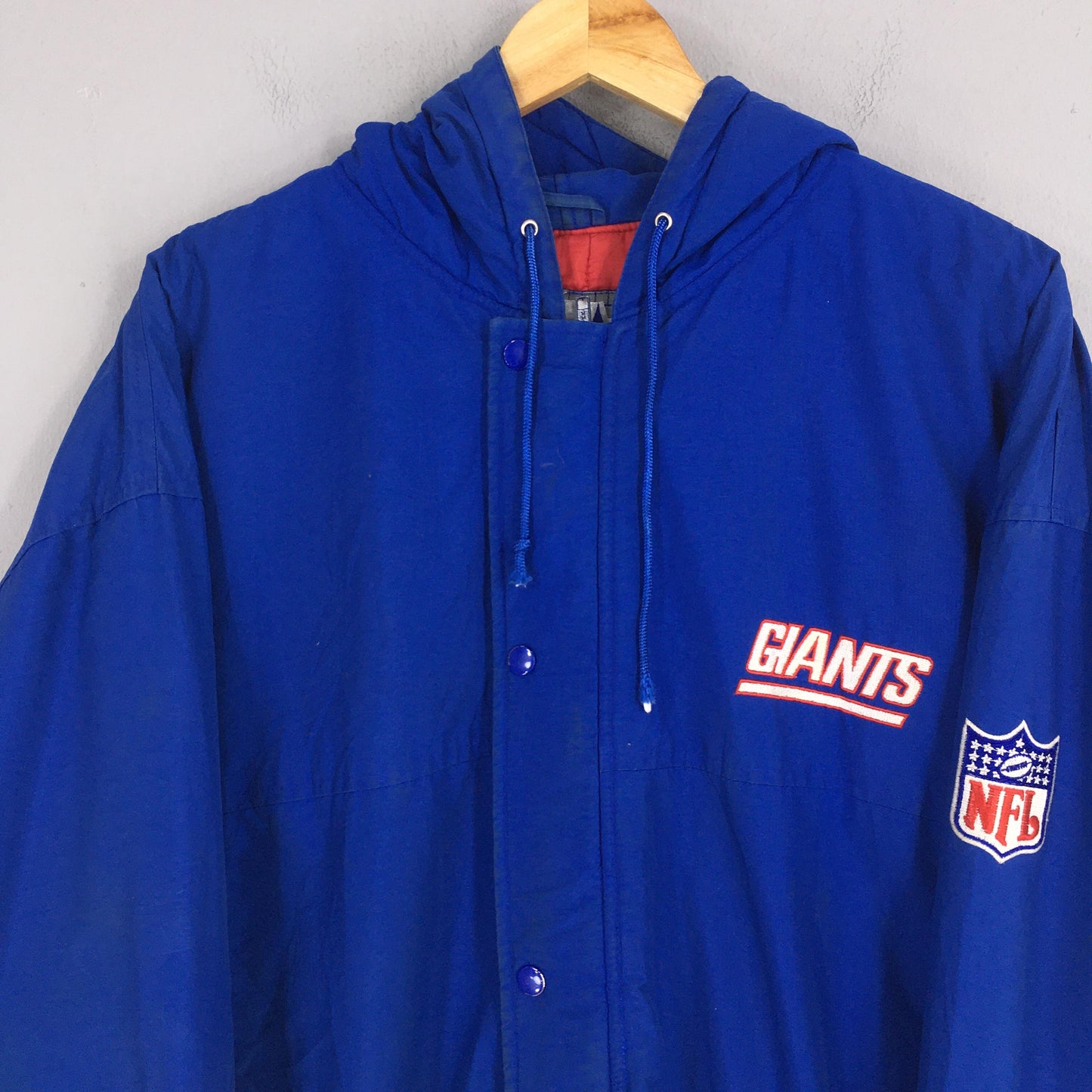 New York Giants NFL Hoodie Jacket Large