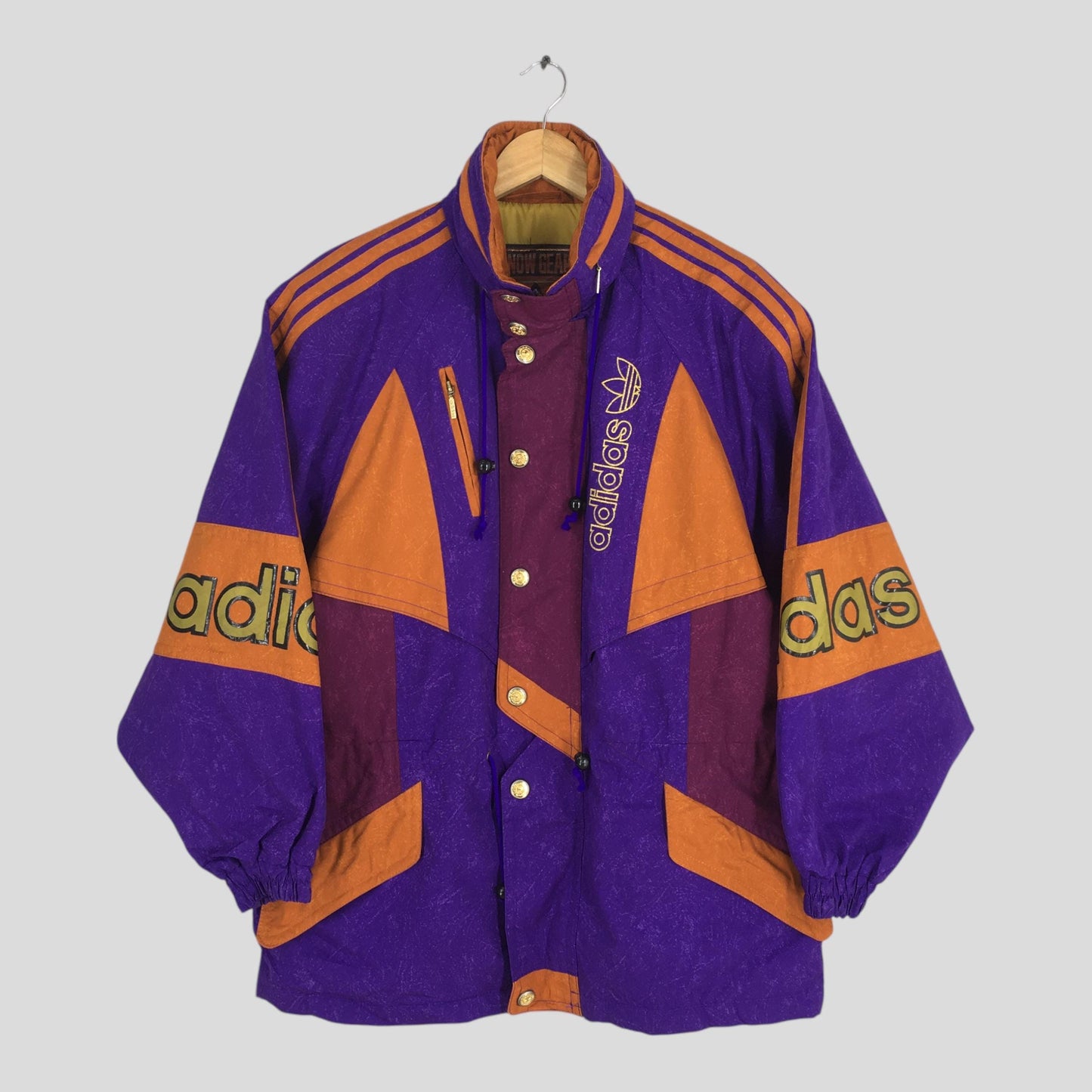 Adidas Trefoil Ski Multicolor Jacket Large