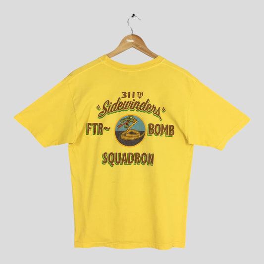 Buzz Rickson Us Air Forces Yellow T shirt Medium