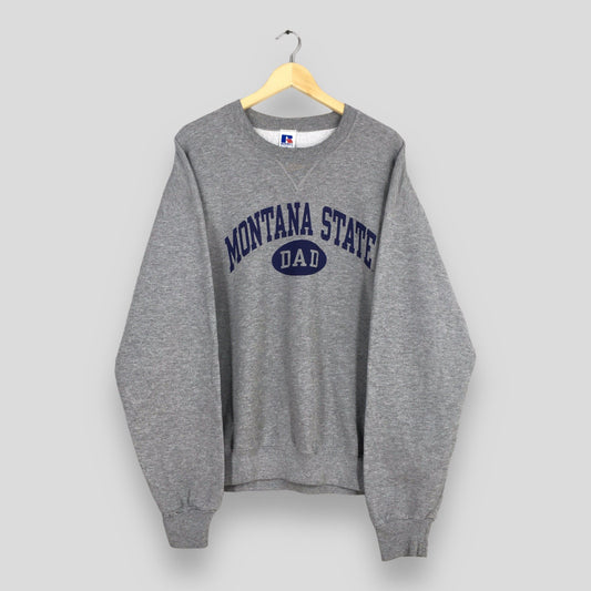 Montana Rocky Mountain Gray Sweatshirt XLarge